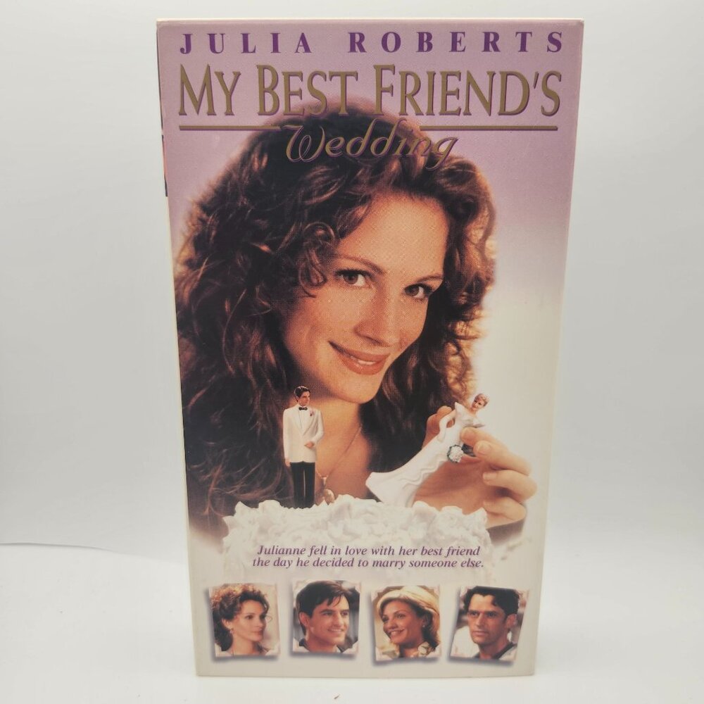 My Best Friend's Wedding VHS 1997 Julia Roberts Dermot Mulroney Cameron Diaz